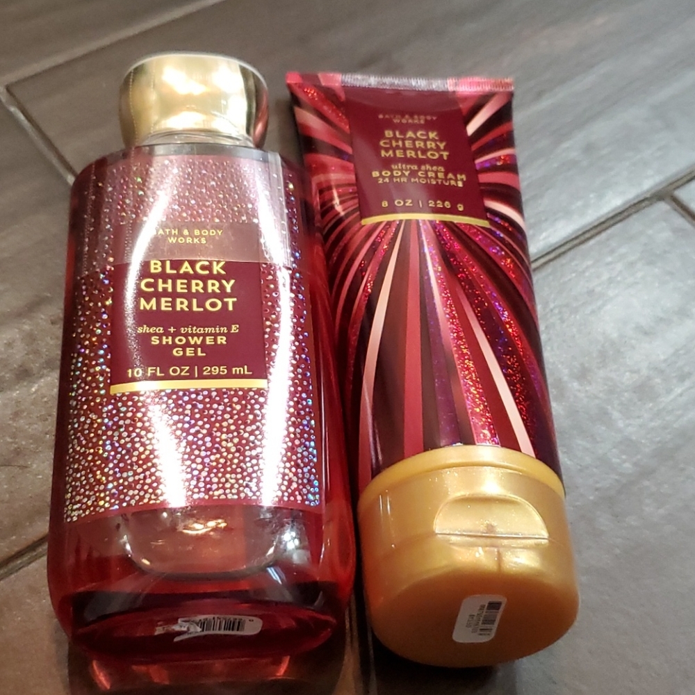 Black Cherry Merlot Shower Gel & Body Cream